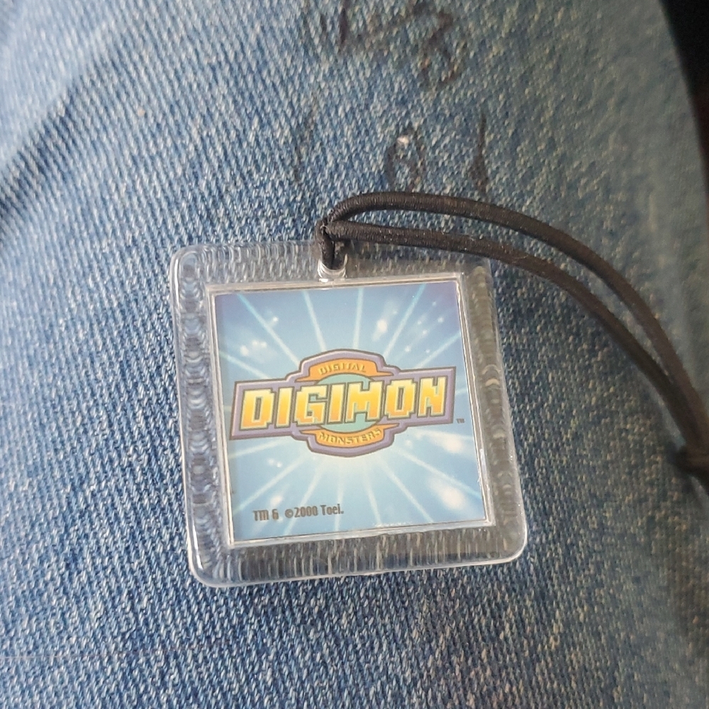 Digmon 2000 Vtg Keychain